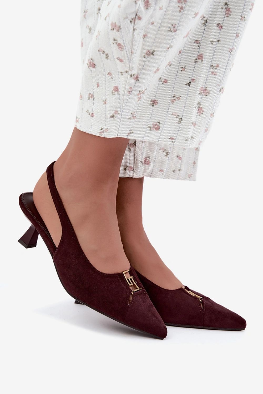 Escarpins talon large model 230718 Step in style