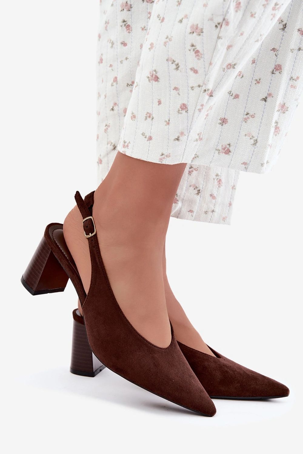Escarpins talon large model 230727 Step in style