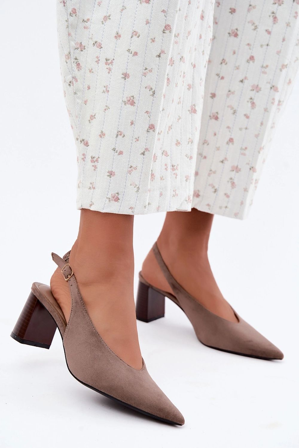 Escarpins talon large model 230727 Step in style