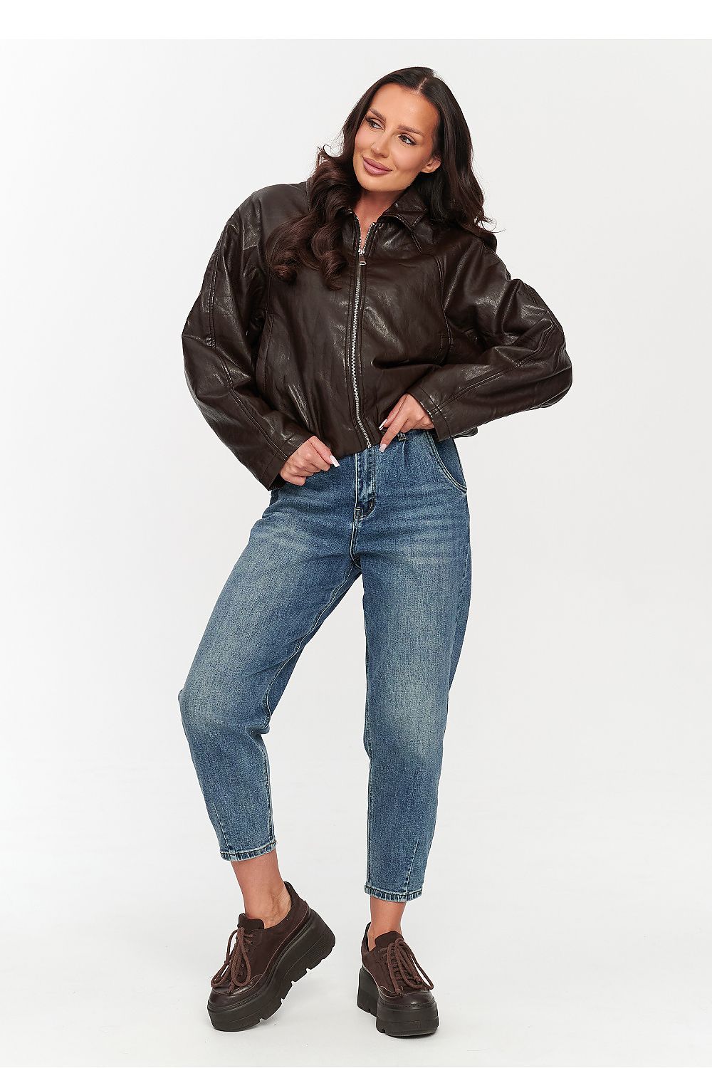 Veste model 230866 Makadamia