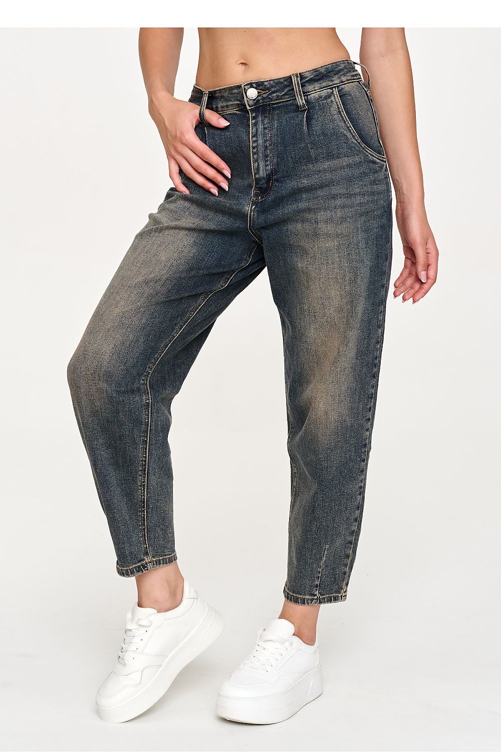 Jean model 230873 Makadamia