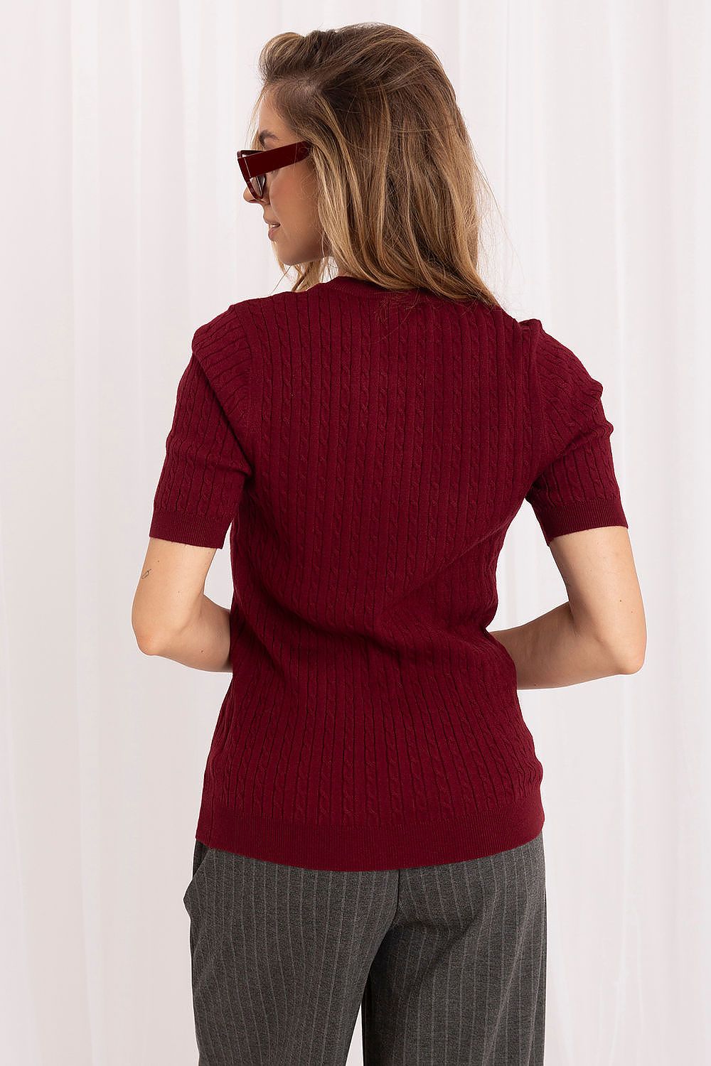 Pull à manches courtes model 230895 Italy Moda