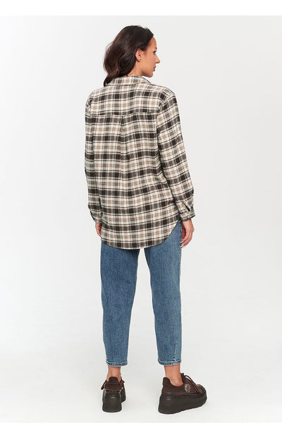  Chemise manche longue model 231009 Makadamia 