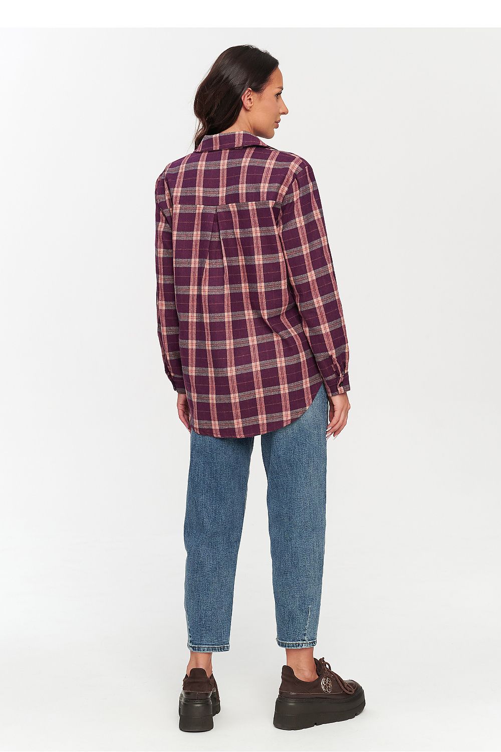 Chemise manche longue model 231008 Makadamia