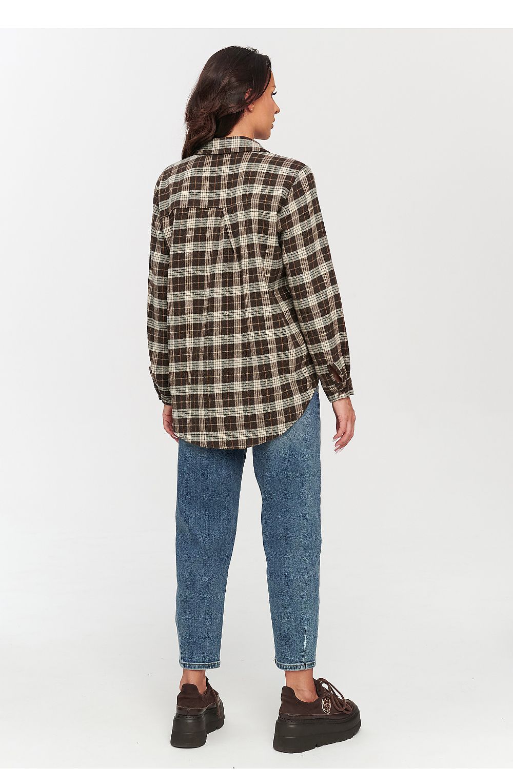 Chemise manche longue model 231008 Makadamia