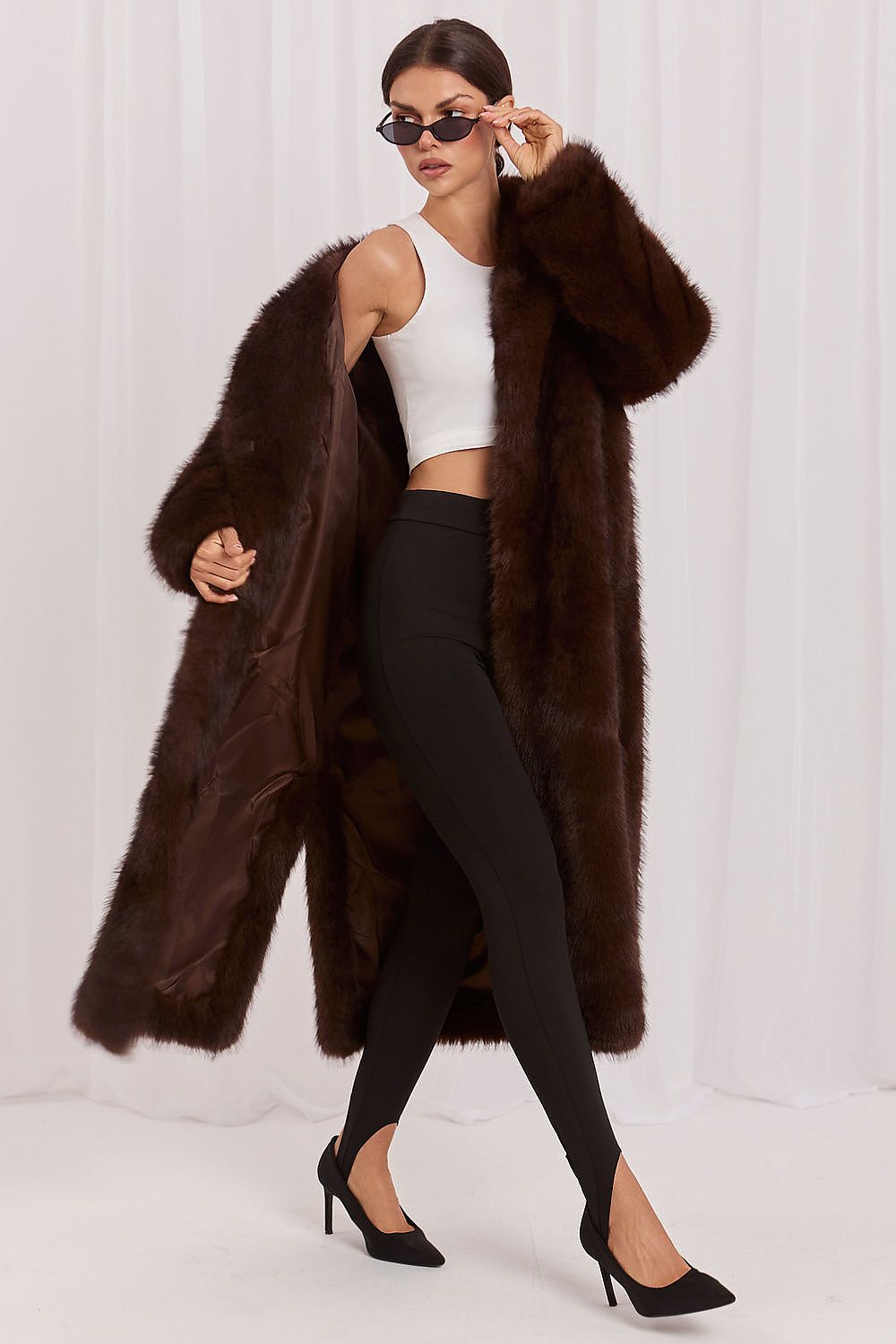 Manteau model 231156 Factory Price