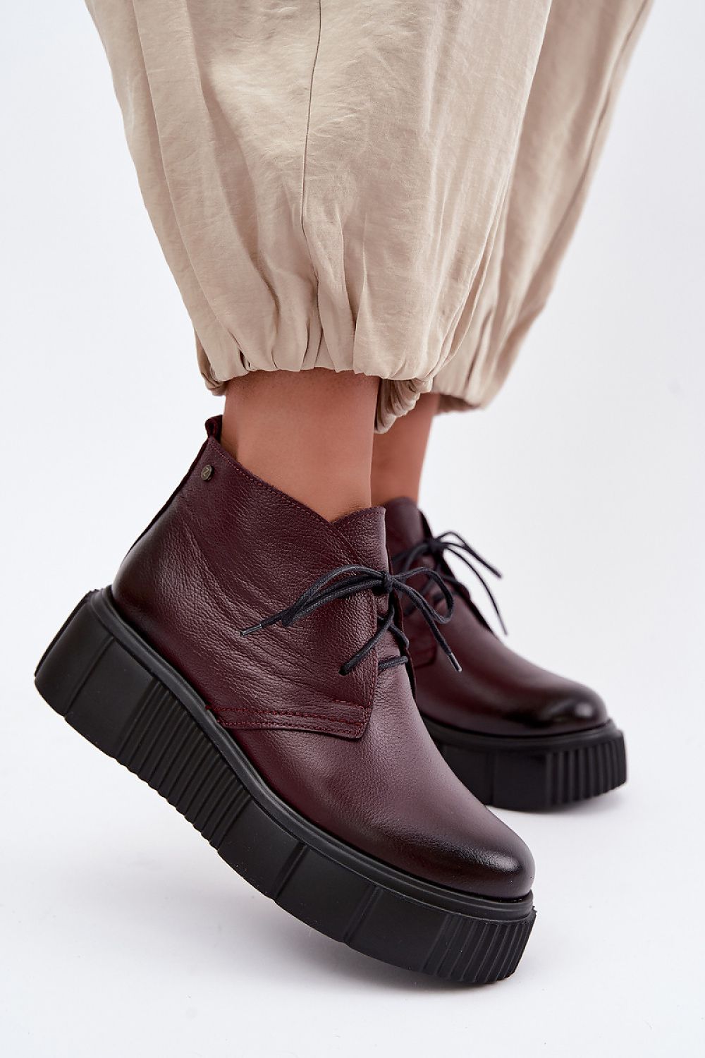 Derbies à plateforme model 231165 Step in style