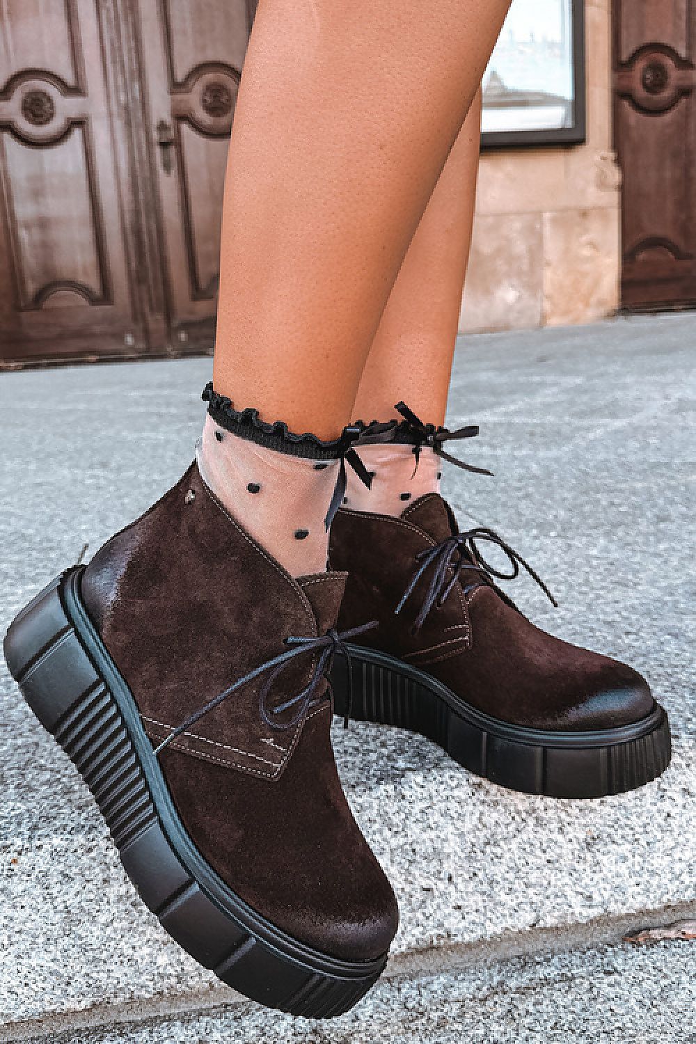 Derbies à plateforme model 231165 Step in style
