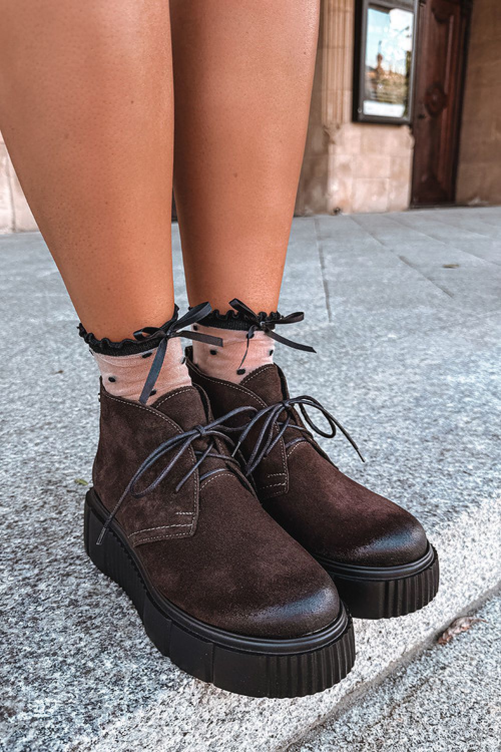 Derbies à plateforme model 231165 Step in style