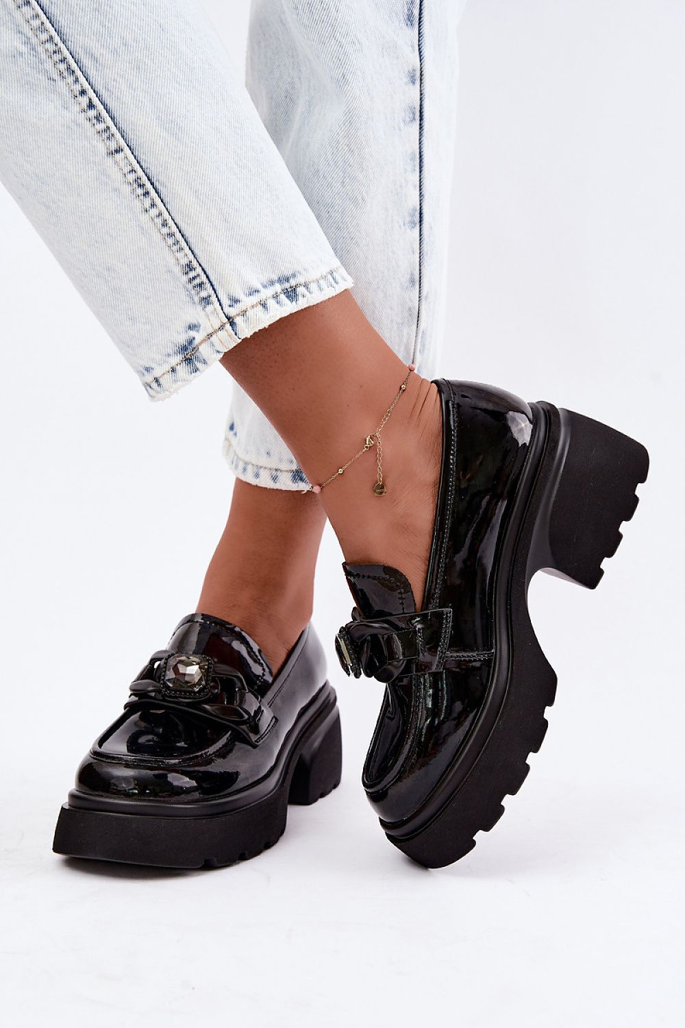 Derbies à plateforme model 231169 Step in style