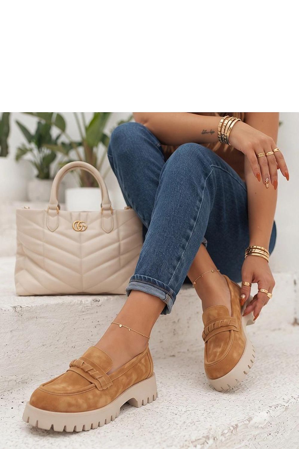 Derbies à plateforme model 231427 Solea