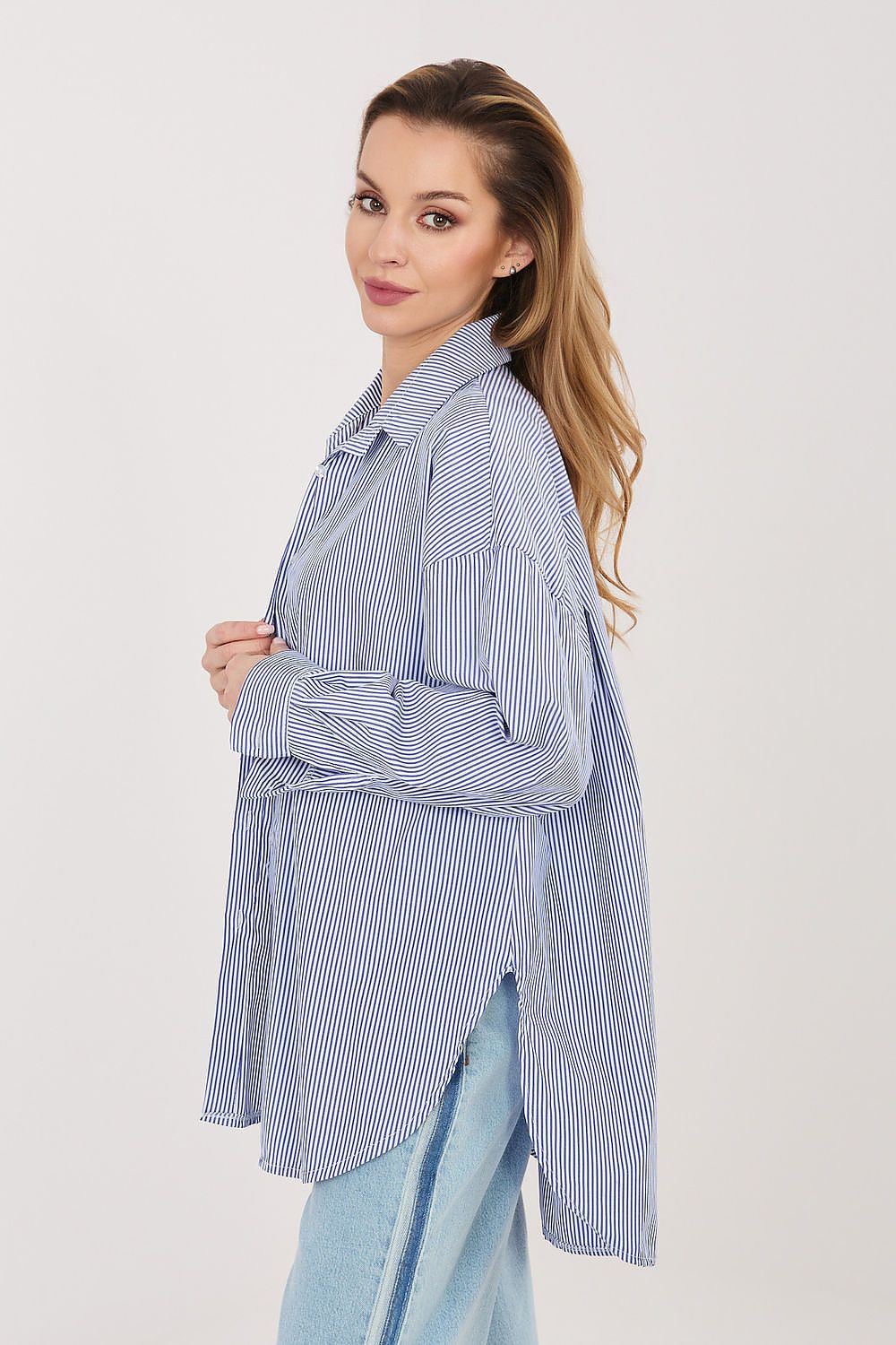  Chemise manche longue model 231521 Italy Moda 