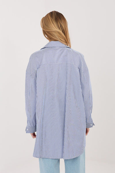  Chemise manche longue model 231521 Italy Moda 