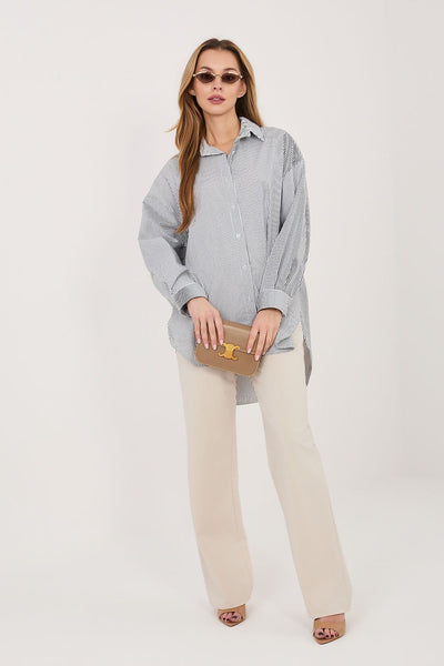  Chemise manche longue model 231522 Italy Moda 