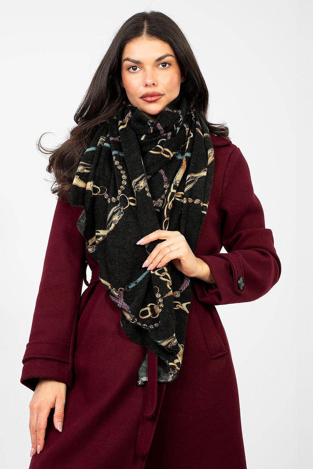 Foulard model 231718 Factory Price