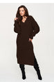  Robe de jour model 232515 Makadamia 