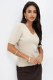  Pull à manches courtes model 232573 Factory Price 