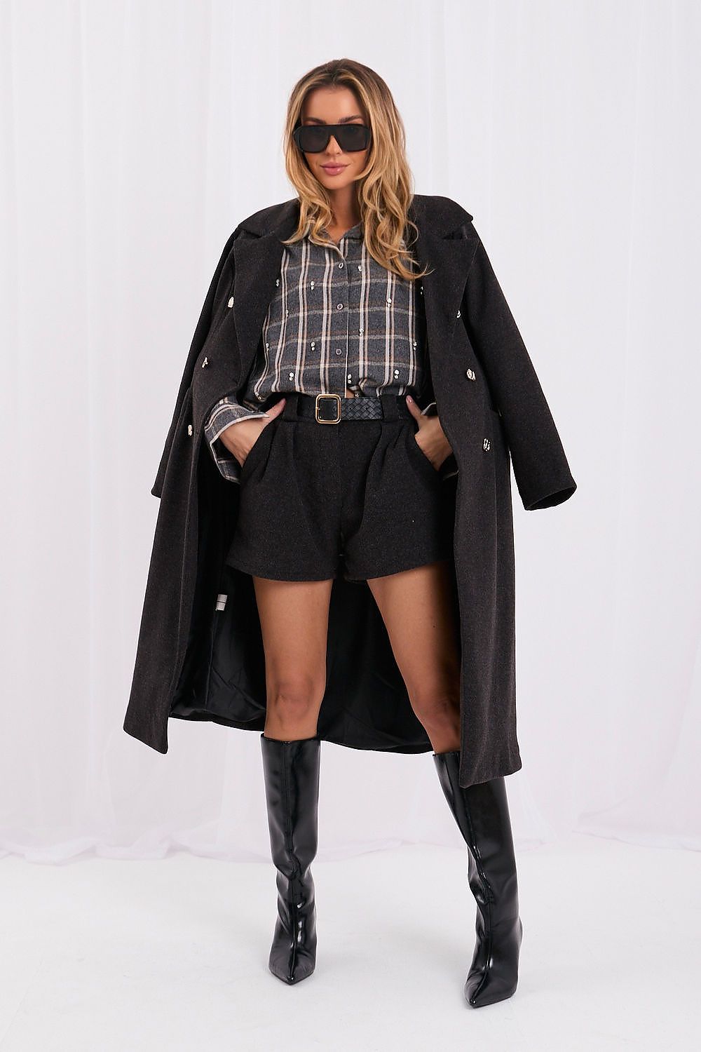  Chemise manche longue model 232587 Italy Moda 