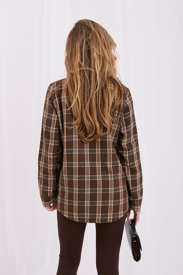  Chemise manche longue model 232593 Italy Moda 