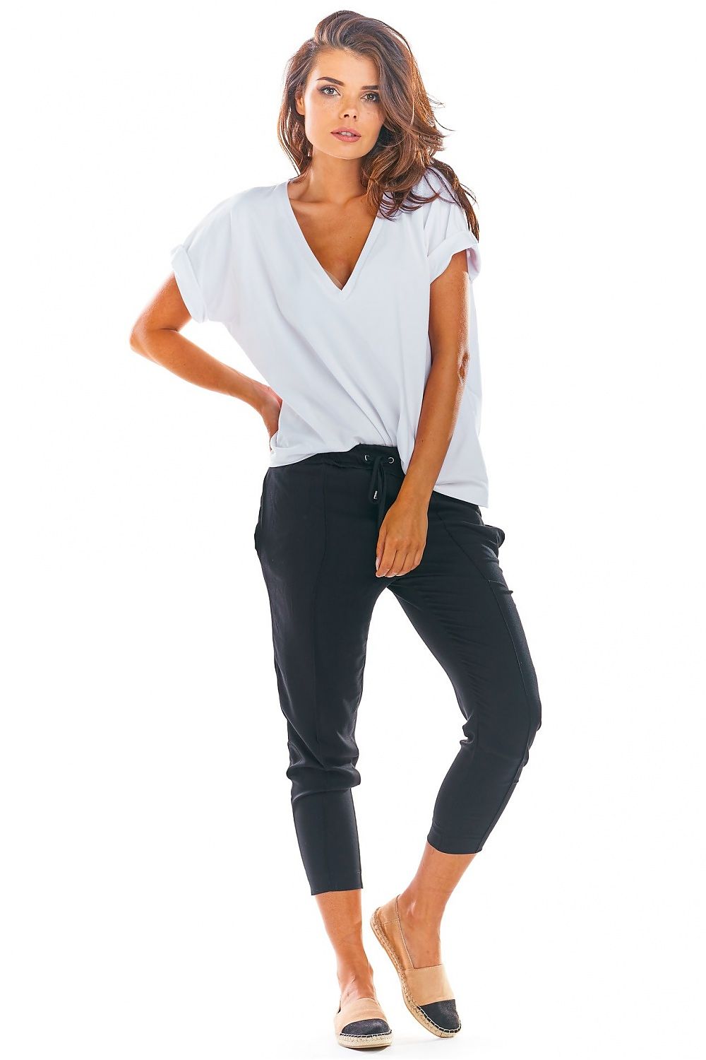 Pantalon femme model 144653 awama