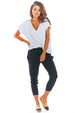  Pantalon femme model 144655 awama 