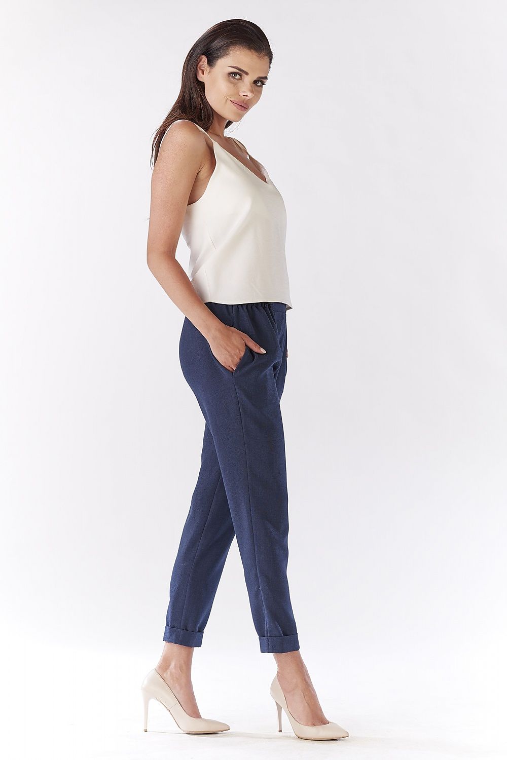 Pantalon femme model 144695 awama
