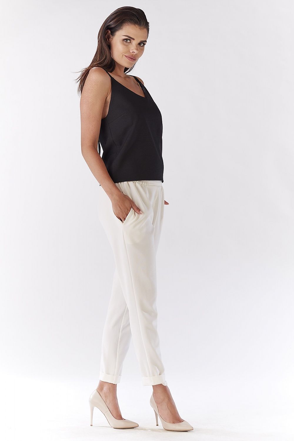 Pantalon femme model 144695 awama