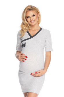  Chemise de nuit de grossesse model 147504 PeeKaBoo 