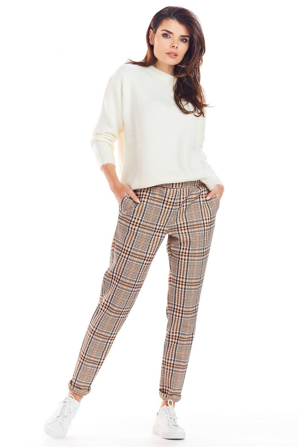 Pantalon femme model 148985 awama