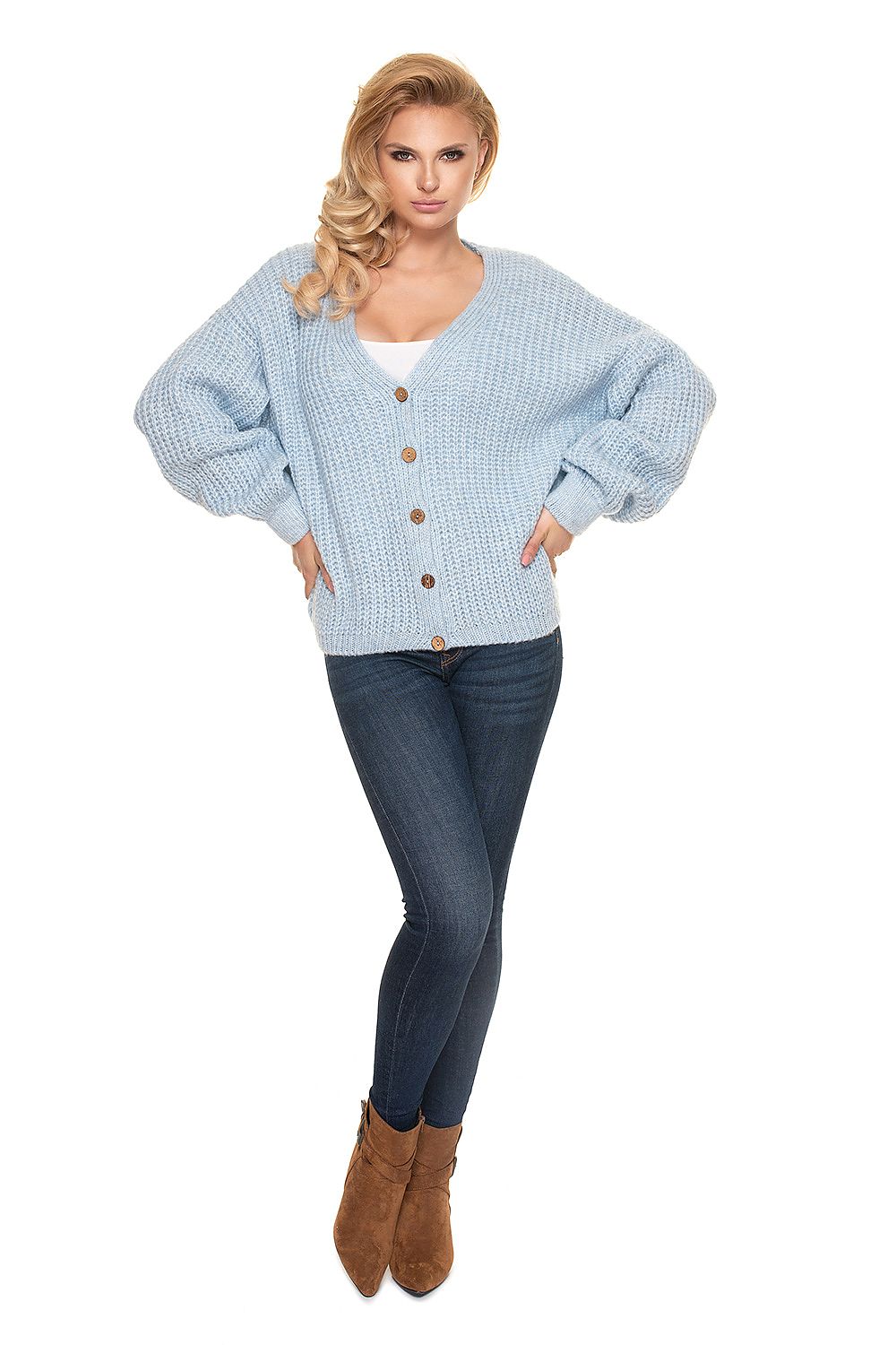 Cardigan model 156913 PeeKaBoo