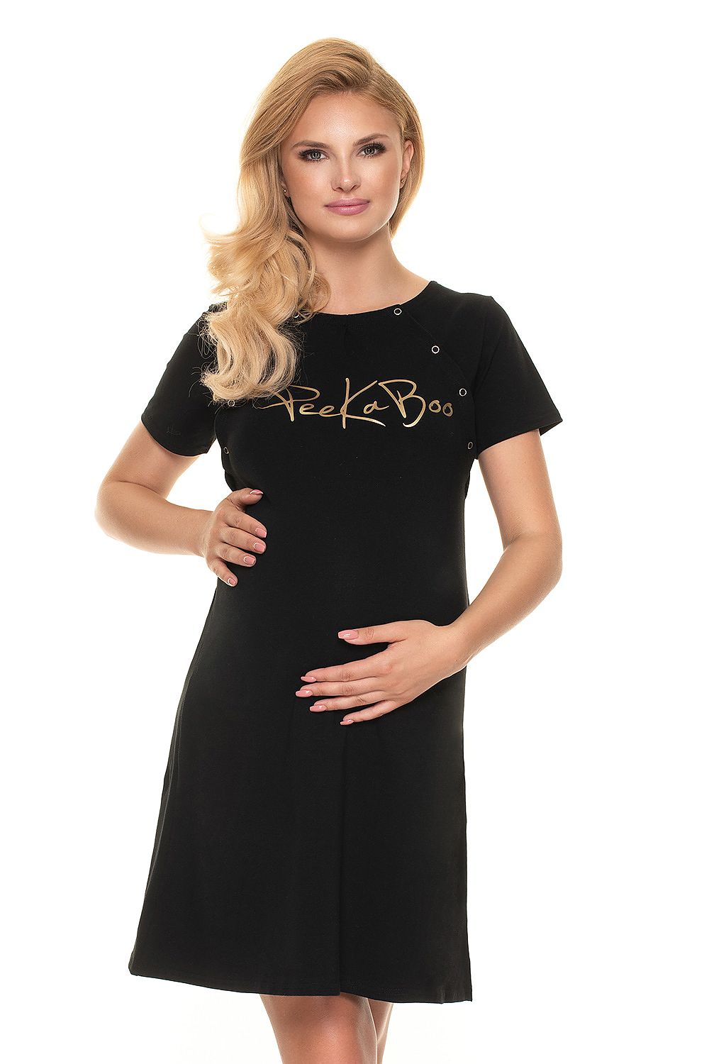  Chemise de nuit de grossesse model 157707 PeeKaBoo 