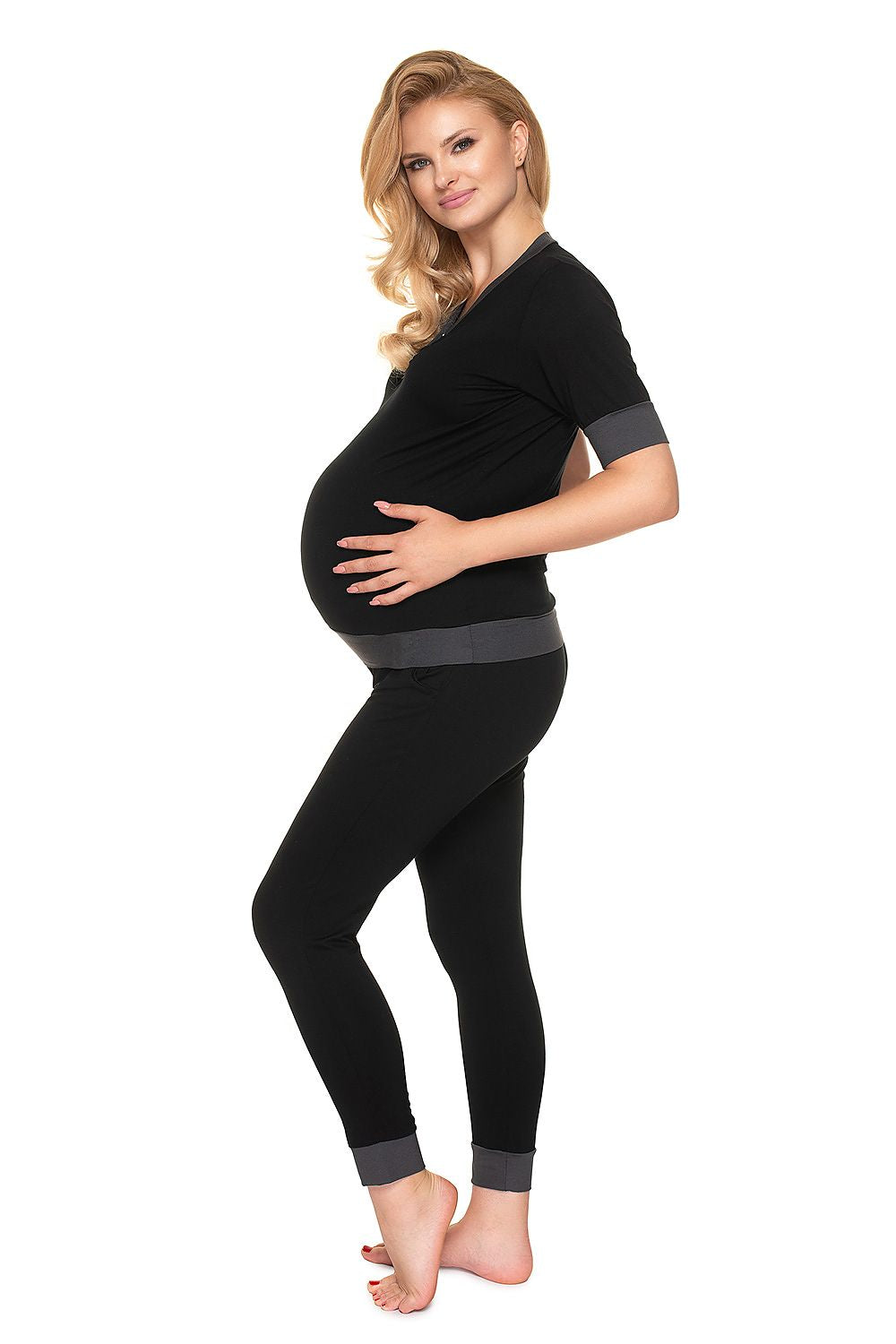  Pyjama de grossesse model 157824 PeeKaBoo 
