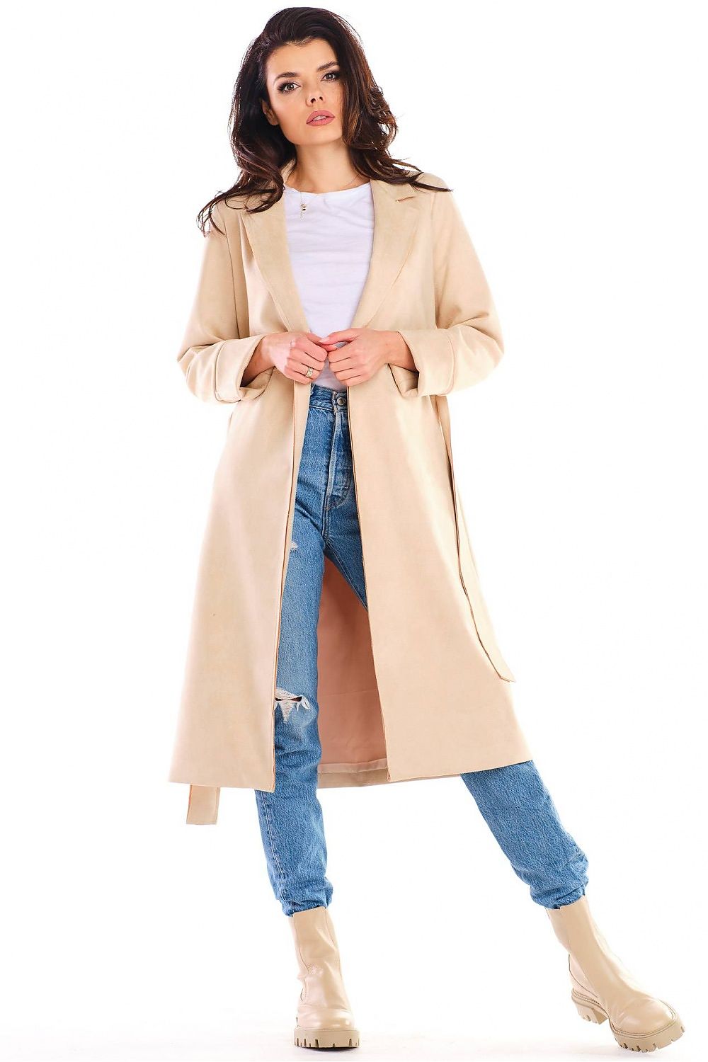 Manteau model 158740 awama
