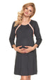  Chemise de nuit de grossesse model 159433 PeeKaBoo 