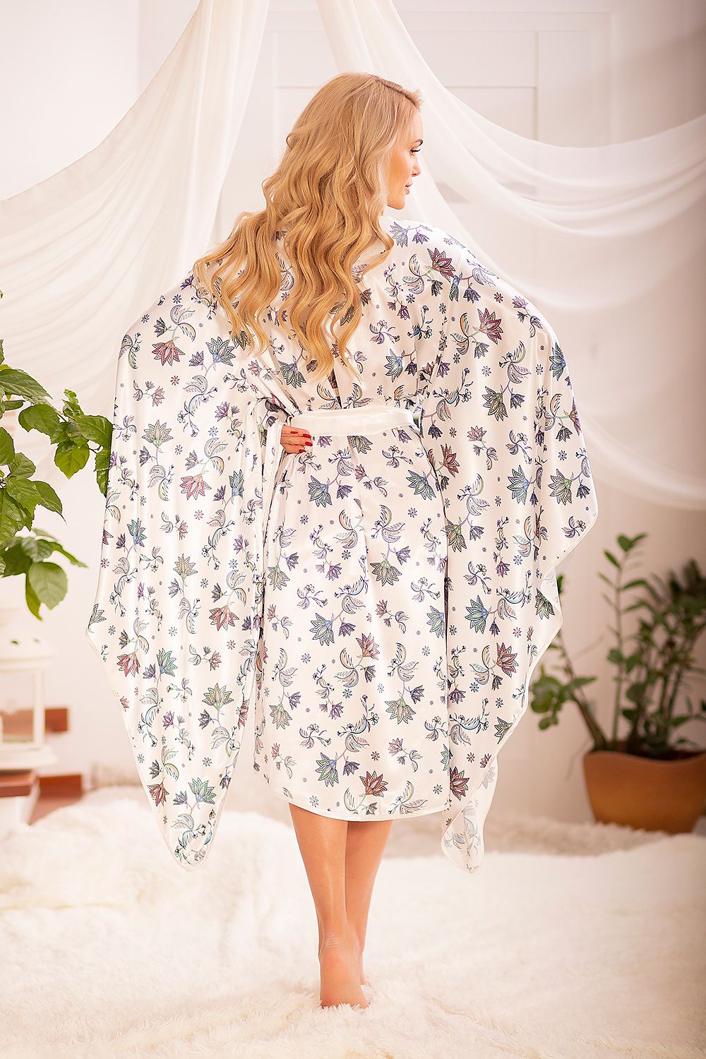Peignoir model 165921 Kalimo