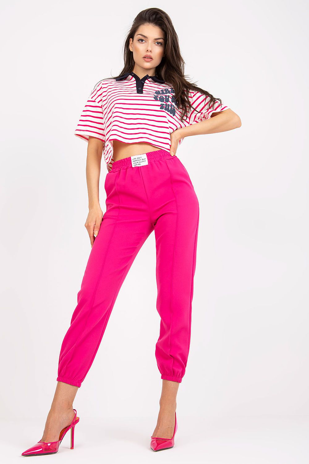  Pantalon femme model 167001 Italy Moda 