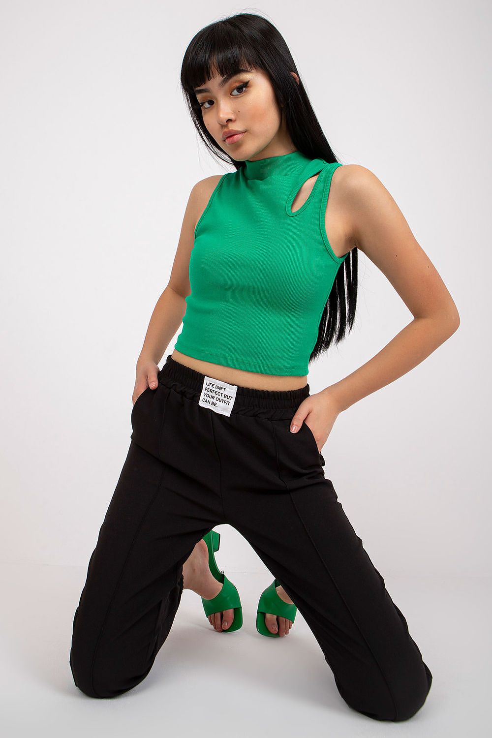 Pantalon femme model 167001 Italy Moda