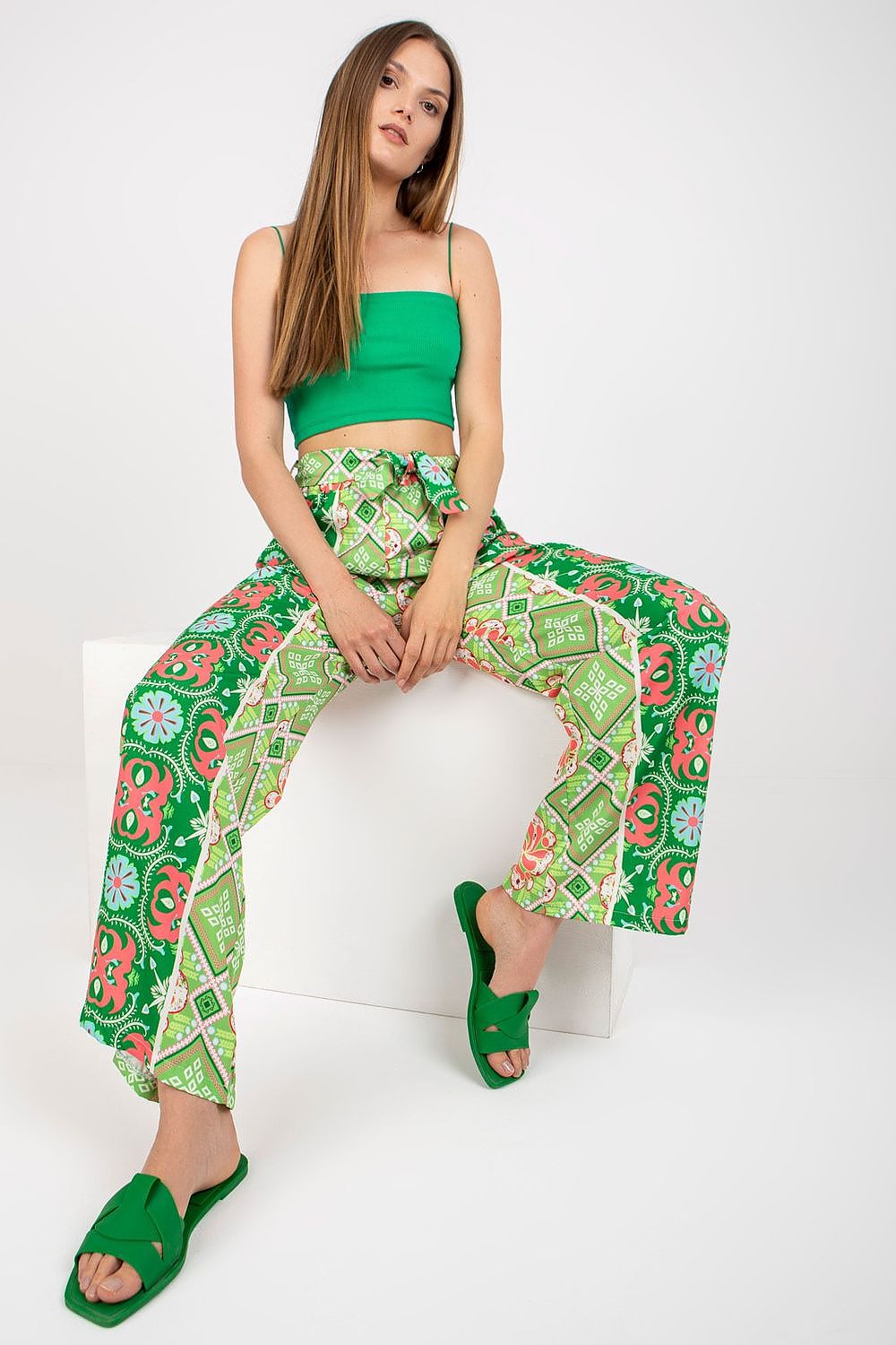  Pantalon femme model 167739 Italy Moda 
