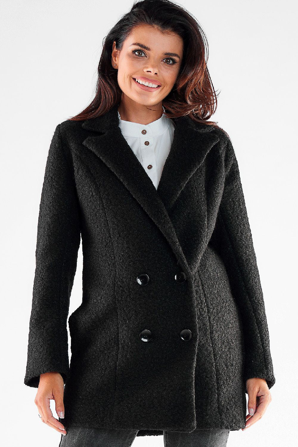 Manteau model 173857 awama