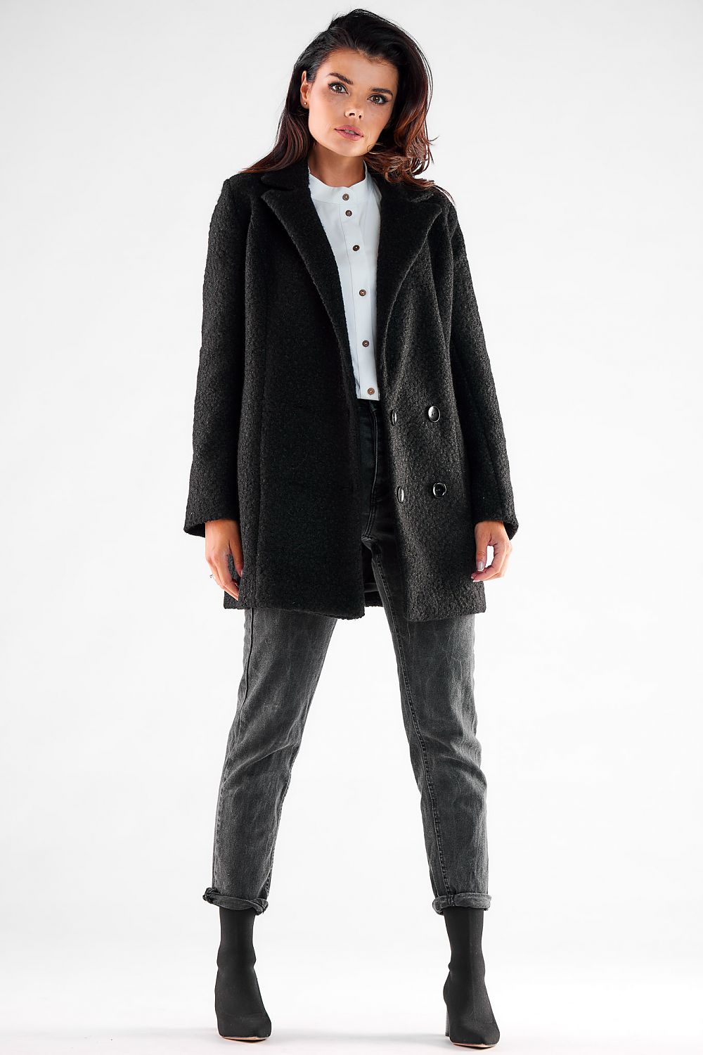  Manteau model 173861 awama 