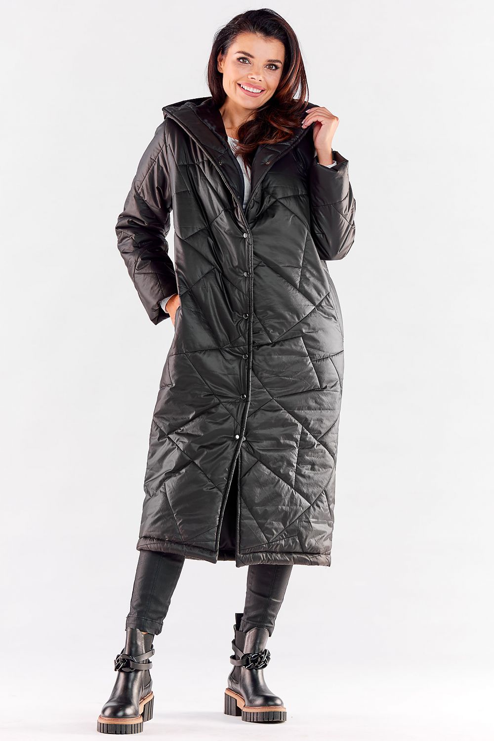 Manteau model 173876 awama