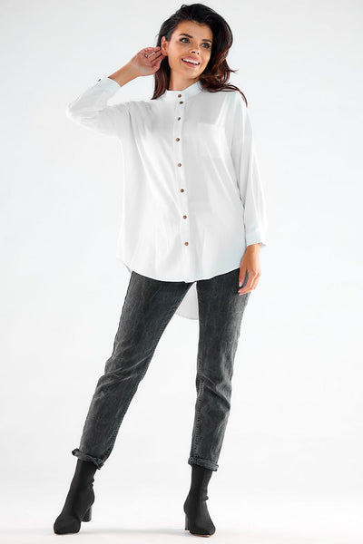  Chemise manche longue model 173921 awama 