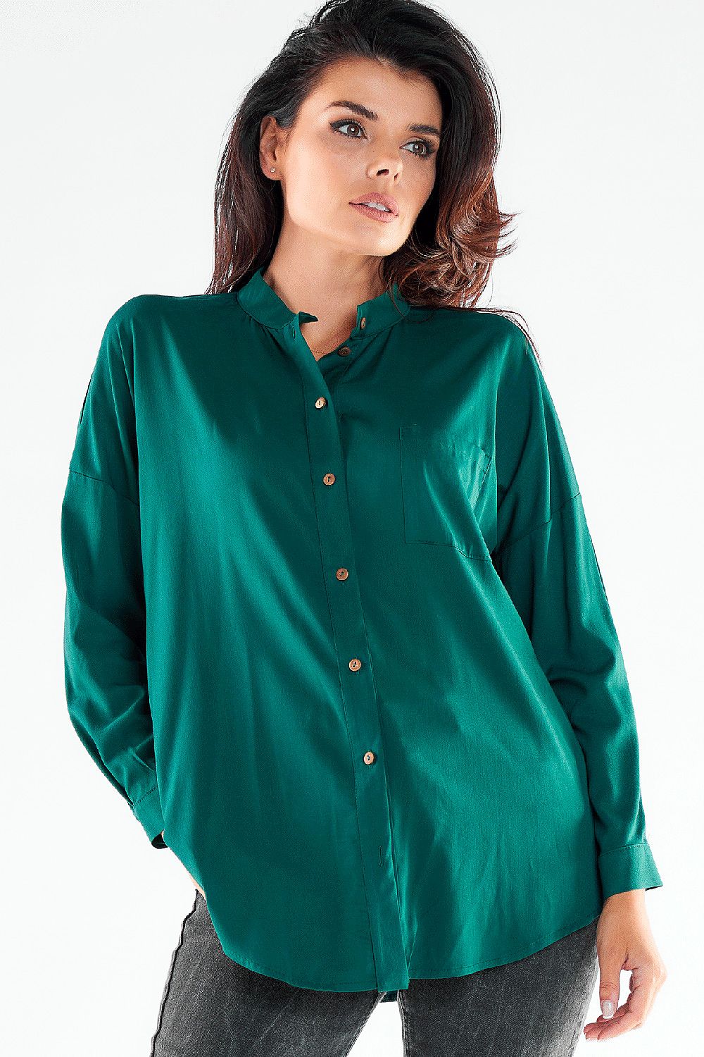 Chemise manche longue model 173921 awama