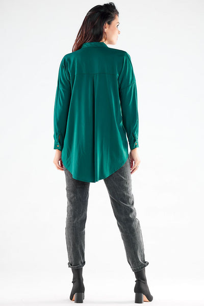  Chemise manche longue model 173922 awama 