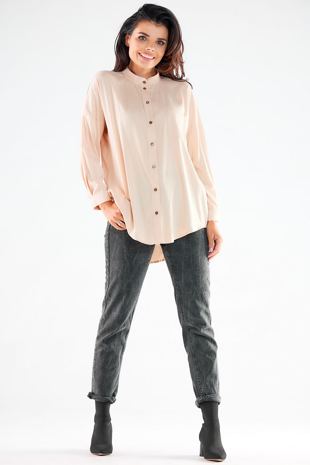 Chemise manche longue model 173921 awama