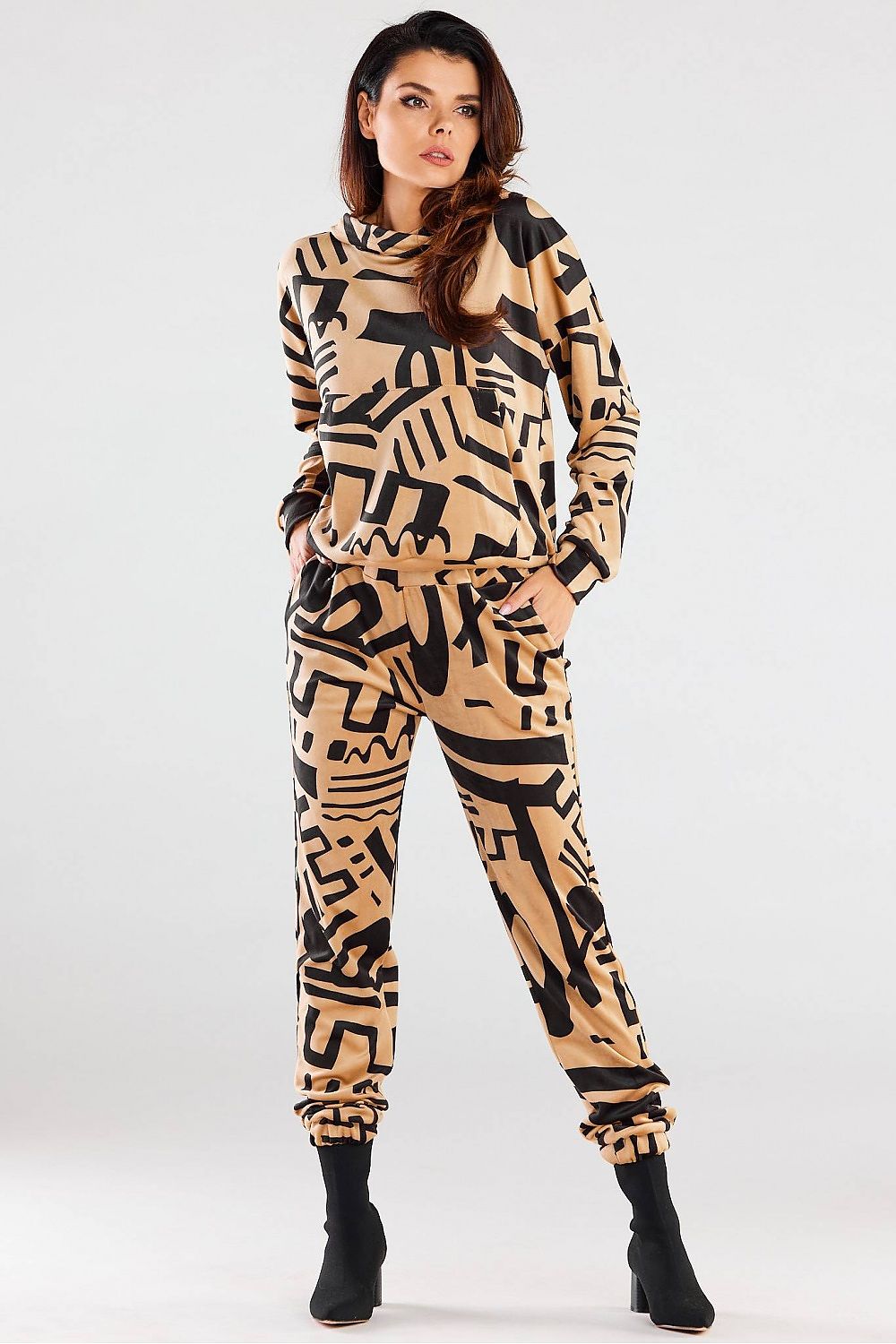 Pantalon femme model 176863 awama