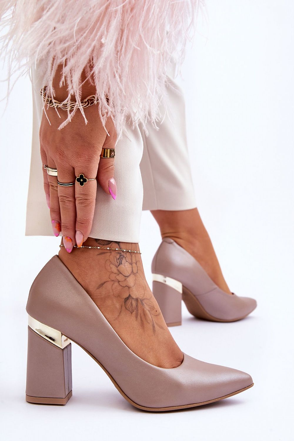  Escarpins talon large model 177681 Step in style 