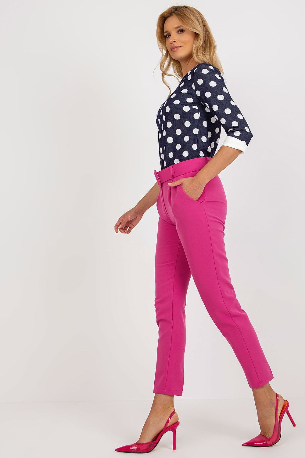  Pantalon femme model 181353 Italy Moda 