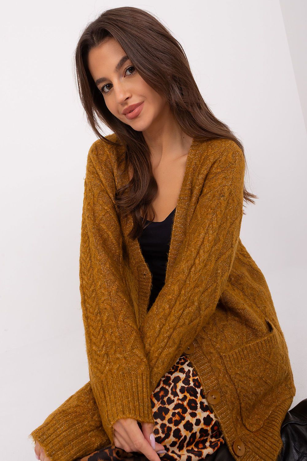 Cardigan model 186745 AT