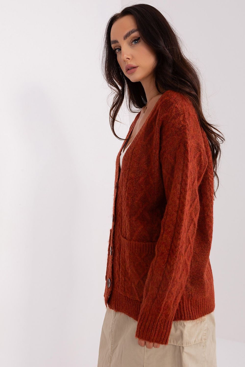 Cardigan model 186745 AT